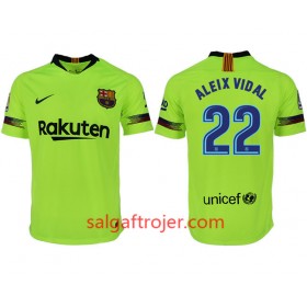 FC Barcelona Fodboldtrøjer ALEIX VIDAL 22 Udebanesæt 2018/19 Kort ærmer